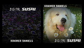 Kramer Daniels, "Digital Sushi", Gunner Time Records, Catalog #001